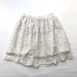Lace skirts